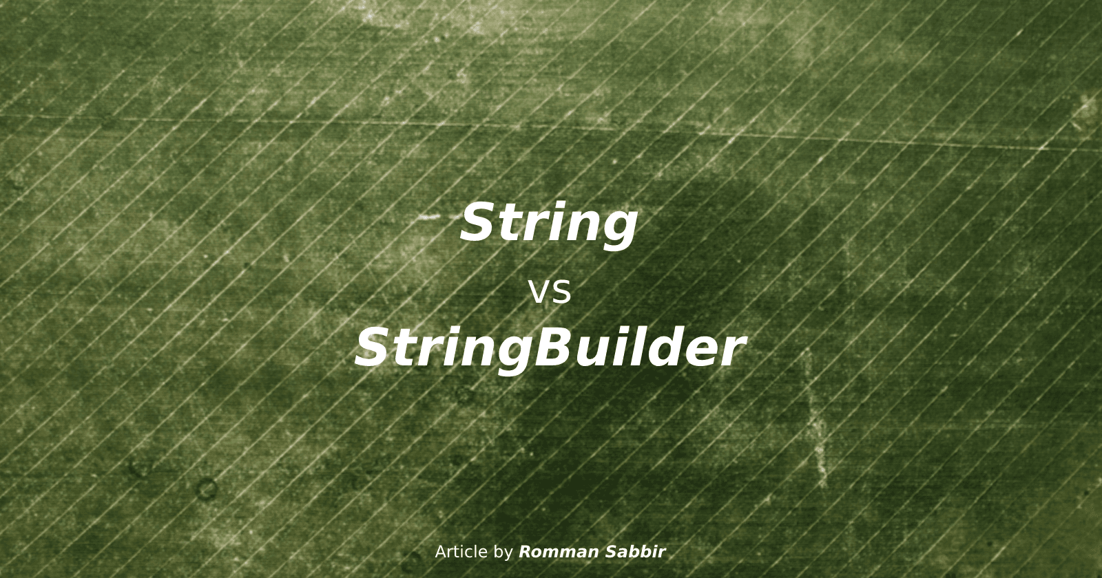 Kotlin : String vs StringBuilder