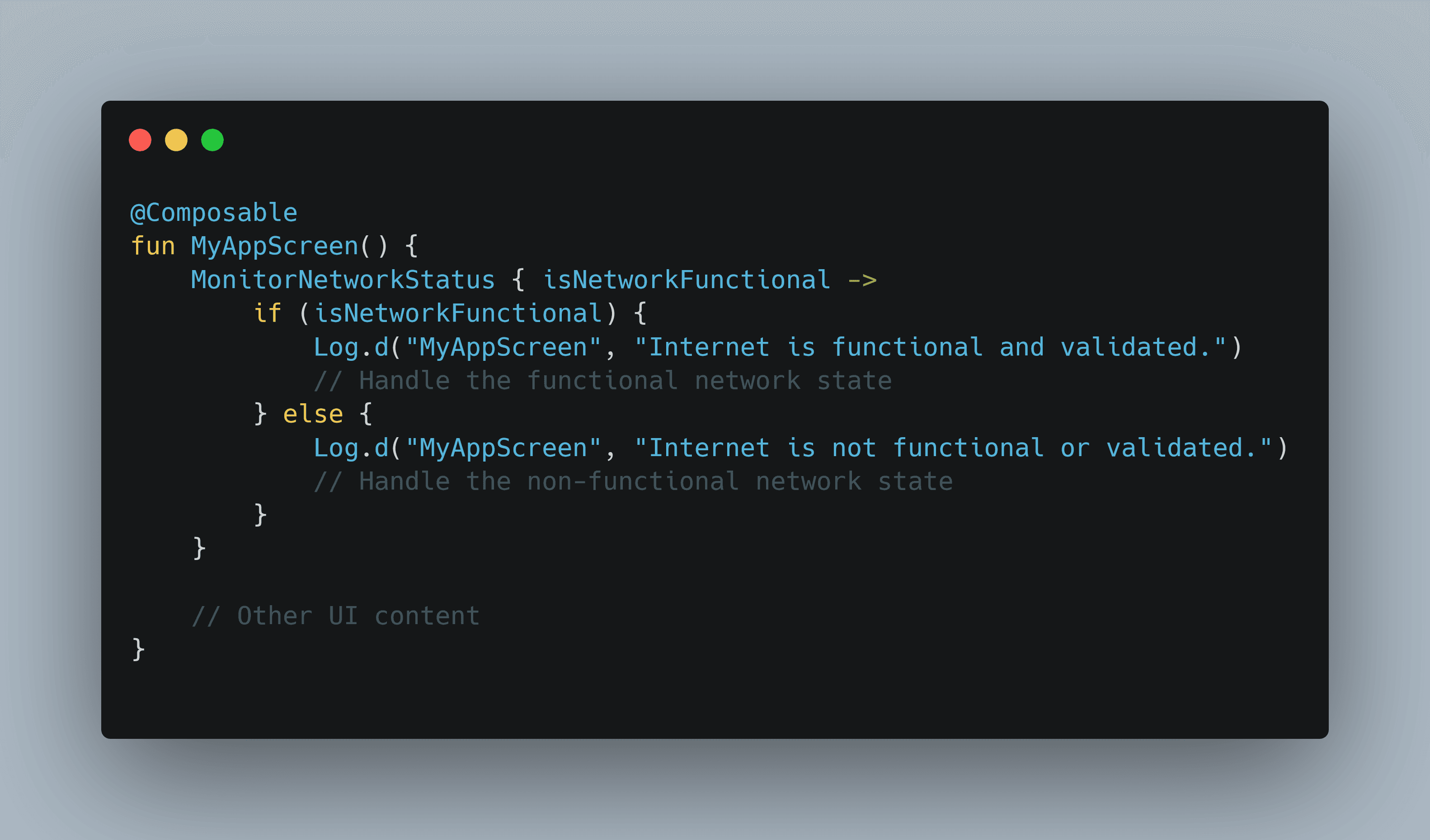 Monitor Internet Connectivity in Jetpack Compose! ๐ถ โจ